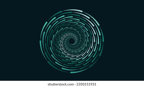 Abstract spiral vortex symbol background i different layer will make your project color and stunning. You can use it as information chaotic model or repetitive design circle. 