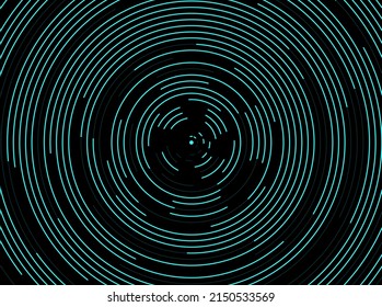 abstract spiral vortex in turquoise blue can be use for business card template technology theme advertisement packaging design cosmology poster vector eps.