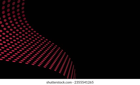 Abstract spiral wavy line background in dark blue color. This creative design round spiral style line color background can be used as a banner.