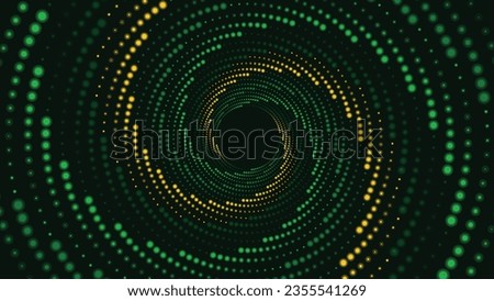 Abstract spiral wavy line background in dark blue color. This creative design round spiral style line color background can be used as a banner.