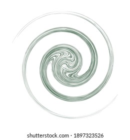 Abstract spiral, wavy lines, swirl, and twirl vector illustration