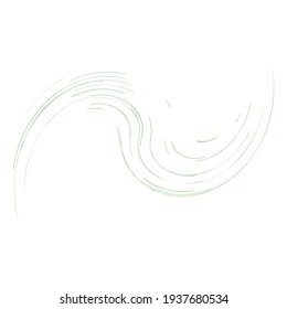Abstract spiral, wavy lines, swirl, and twirl vector illustration
