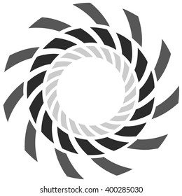 Abstract spirally element
