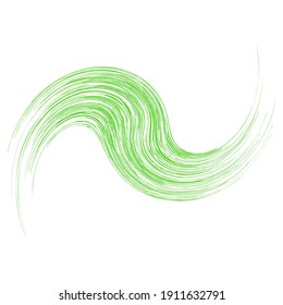 Abstract spirally, wavy lines vector illustration