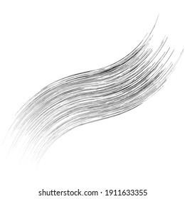 Abstract spirally, wavy lines vector illustration