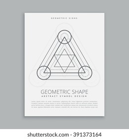 abstract spiritual symbol