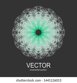 Abstract spiro element. Vector spiro.