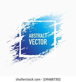 abstract splash blue
