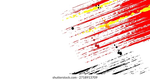 Salpicadura Abstractas salpicadura de pintura colorida sobre fondo blanco