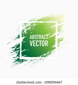 abstract splash green