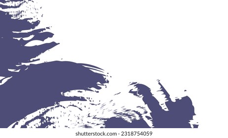 Abstract splash grunge background in white and blue color