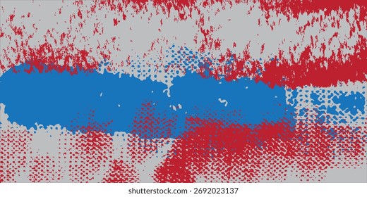 Abstract Splash Grunge Red Blue In White Background modern vector ilustration eps 10