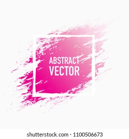 abstract splash pink