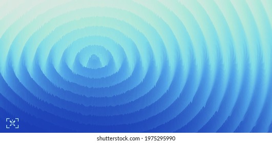 Abstracto salpicado de ondas. Antecedentes para banner, afiche, volante, tarjeta, portada o folleto. Ilustración vectorial ondulada 3D. 