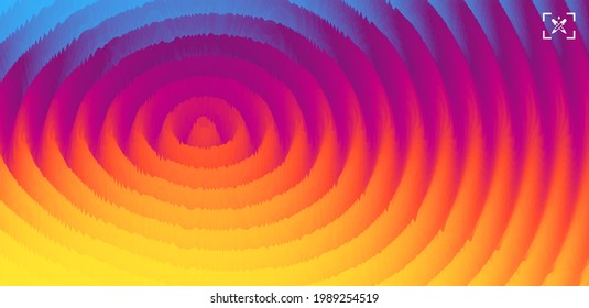 Abstracto salpicado de ondas. Antecedentes para banner, afiche, volante, tarjeta, portada o folleto. Ilustración vectorial ondulada 3D. 