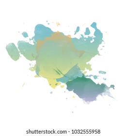 abstract splash watercolor background