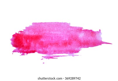 Abstract Splash Watercolor On White Background Stock Vector (Royalty ...