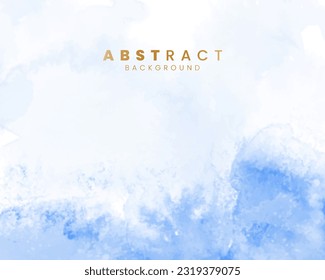 Abstract splashed watercolor background. Design for your cover, date, postcard, banner, logo.