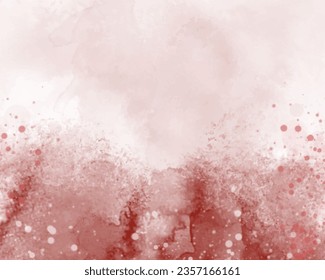 Abstract splashed watercolor background. Design for your cover, date, postcard, banner, logo.