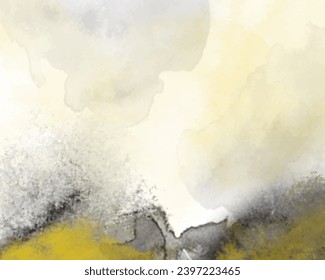Abstract splashed watercolor background. Design for your cover, date, postcard, banner, logo.