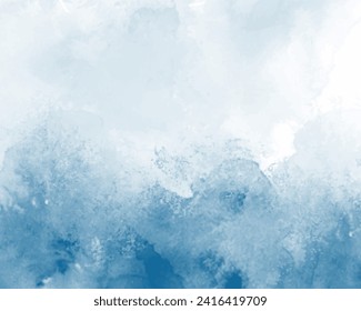Abstract splashed watercolor background. Design for your cover, date, postcard, banner, logo.
