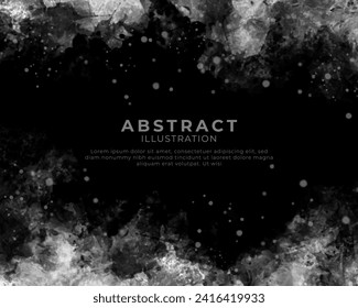 Abstract splashed watercolor background. Design for your cover, date, postcard, banner, logo.
