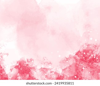 Abstract splashed watercolor background. Design for your cover, date, postcard, banner, logo.