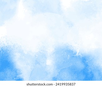 Abstract splashed watercolor background. Design for your cover, date, postcard, banner, logo.