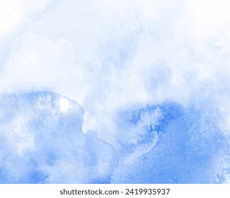 Abstract splashed watercolor background. Design for your cover, date, postcard, banner, logo.