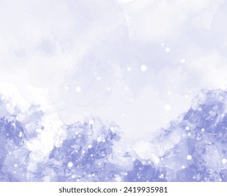 Abstract splashed watercolor background. Design for your cover, date, postcard, banner, logo.