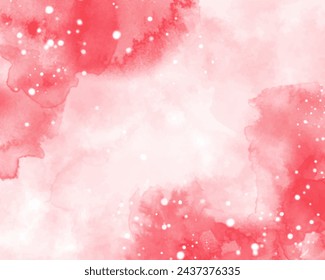 Abstract splashed watercolor background. Design for your cover, date, postcard, banner, logo.