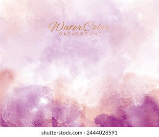 Abstract splashed watercolor background. Design for your cover, date, postcard, banner, logo.
