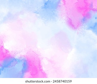 Abstract splashed watercolor background. Design for your cover, date, postcard, banner, logo.