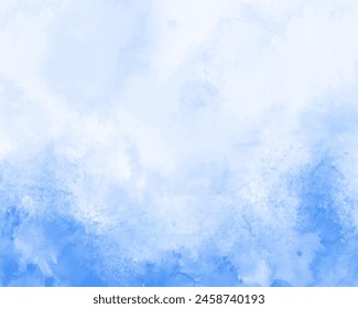 Abstract splashed watercolor background. Design for your cover, date, postcard, banner, logo.