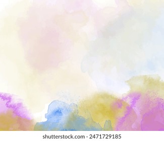 Fondo de acuarela salpicado Abstractas. Diseño para su portada, fecha, postal, Anuncio, logotipo.
