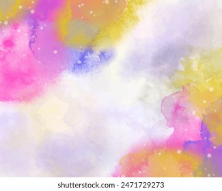 Abstract splashed watercolor background. Design for your cover, date, postcard, banner, logo.