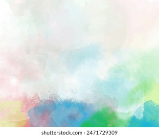 Abstract splashed watercolor background. Design for your cover, date, postcard, banner, logo.