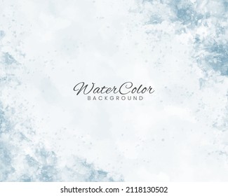 Abstract splashed watercolor textured background