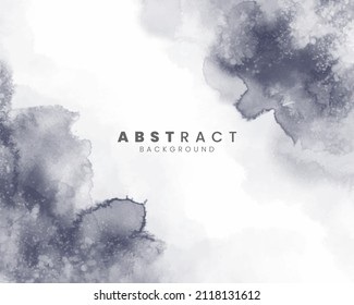 Abstract splashed watercolor textured background