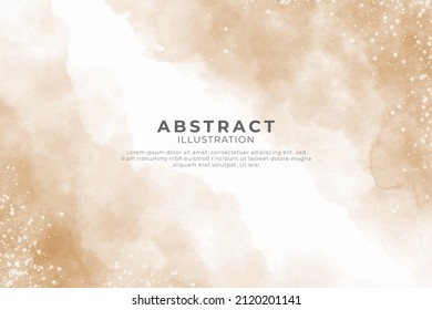 Abstract splashed watercolor textured background