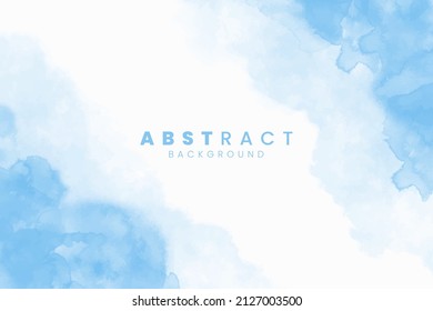 Abstract splashed watercolor textured background