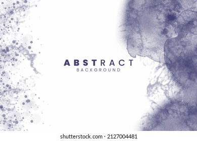 Abstract splashed watercolor textured background