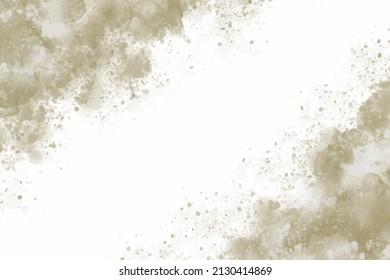 Abstract splashed watercolor textured background