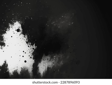 Abstract splashed watercolor textured background