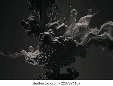 Abstract splashed watercolor textured background
