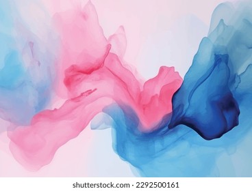 Abstract splashed watercolor textured background