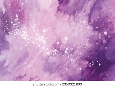 Abstract splashed watercolor textured background. 
