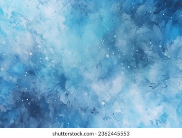 Abstract splashed watercolor textured background. 
