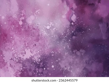 Abstract splashed watercolor textured background. 
