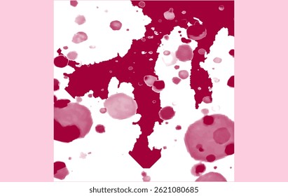 Abstrakter Blutplättchen und unscharfer Hintergrund